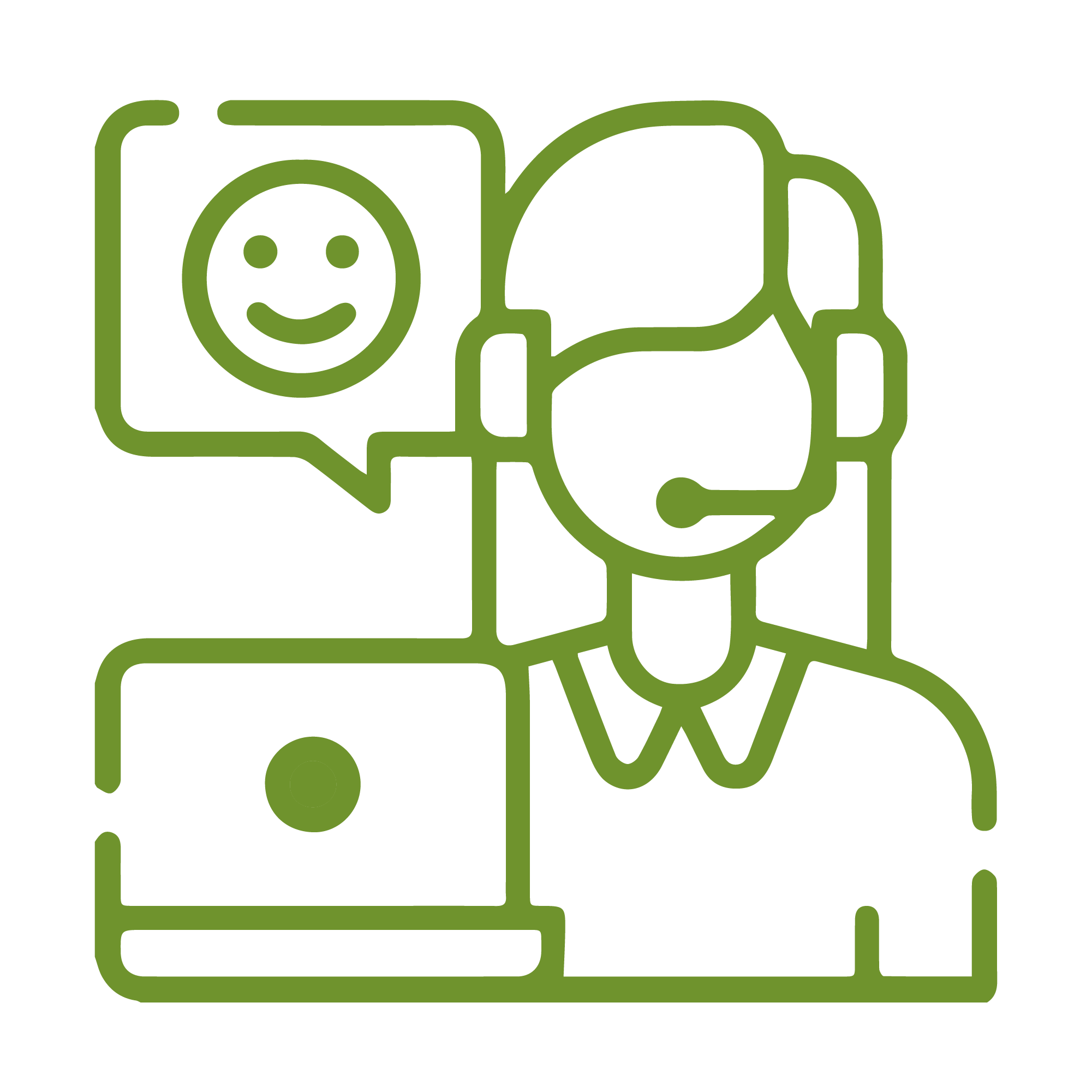 Icono de Servicio al Cliente